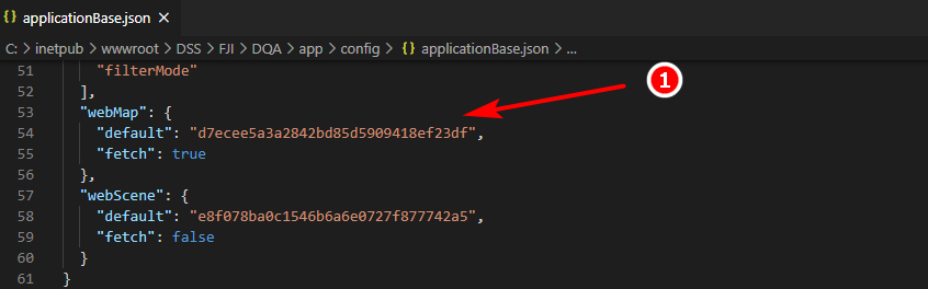 Set web map ID from ArcGIS Online/Portal